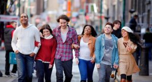 Young People Working